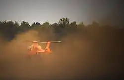 Eurocopter EC 135 D-HZSG im Brownout