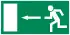 Rettungszeichen Rettungsweg/Notausgang nach Richtlinie 92/58/EWG