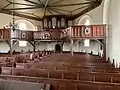 Blick zur Orgel­empore (2021)