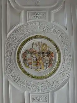 Allianzwappen derer von Solms und Lobkowitz