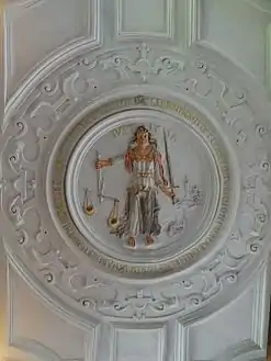 Figur der „iusticia“