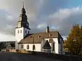 Südseite der Kirche