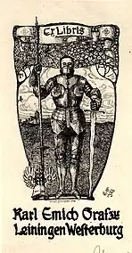 Exlibris, um 1900