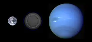 Vergleich von Phobetor mit Erde und Neptun