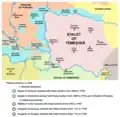 Nördlicher Balkan 1699 nach dem Friede von Karlowitz