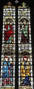 Apostel Thomas und Bartholomäus, Jakobus der Jüngere und Simon
