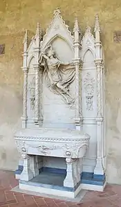 Grabmal für Louise Favreau (1854), Santa Croce, Florenz