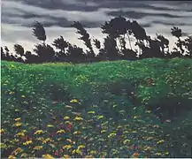Félix Vallotton: Le champ fleuri, 1912