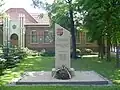 1956er-Denkmal vor dem Bürgermeisteramt