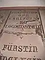 Grab von Fürst Karl Heinrich zu Löwenstein-Wertheim-Rosenberg