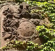 Wappen des Fürstabt von Fulda Adalbert von Schleifras