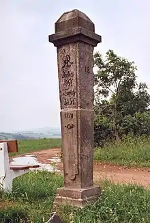 Halbmeilensäule bei Fürstenwalde