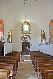 Tonnengewölbe mit profillos anstoßendem Schildbogen (Sts-Pierre et Paul de Montceaux-l'Etoile)