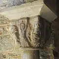 Kapitell Südgalerie, tanzende Frau, Unkeuschheit