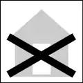Freistehender Bauernhof