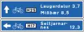 Informationen zu verschiedenen Radtouren