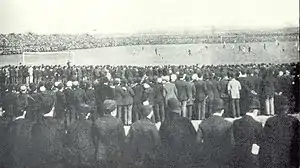 Während des FA Cup Finales 1893