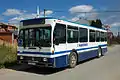FBW 71U mit Karosserie von Ramseier&Jenzer, Baujahr 1983, einer der letzten von FBW gebauten Stadtbusse