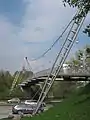 Fußgängerbrücke über die Schenkendorfstraße, München