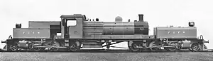 Werkfoto der Lokomotive 401 der FCER