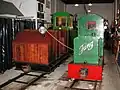 In der Werkstätte: Austro-Daimler- und Jung-Lokomotive