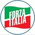 Wahlkampflogo der Forza Italia