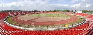 Blick auf das Stadion Čika Dača (2010)