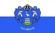 Flagge des Komitats Vas