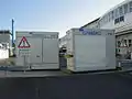 Outdoor-FTF mit Regenschutz für die Ladung