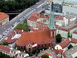 Museum Nikolaikirche von oben
