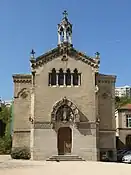 Fassade der Kapelle von Saint-Thomas d’Aquin