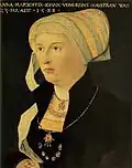 Faber von Kreuznach, Porträt der Anna Martoffin