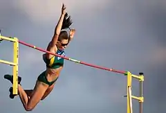 Fabiana Murer erreichte den geteilten Platz&nbsp;sechs