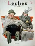 Titelbild der Leslie’s Zeitung (1917)