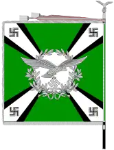 Mutmaßliche Fahne des III. Bataillon des FJR1 (Rechte Seite)