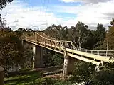 Fairfield Pipe Bridge im Yarra Park