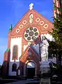 Eingang der Kirche