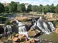 Wasserfall des Reedy River