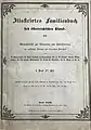 Heftumschlag der Nr. 1 der Reihe (Oktober 1850), Teil des Familienbuch I. Band von 1851
