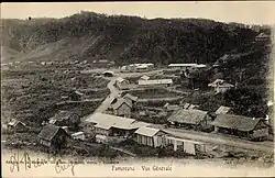 Famovana, Generalansicht um 1905
Bahnhof von Famovana, um 1905