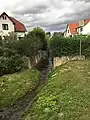 kanalisierter Farnbach in Breitungen