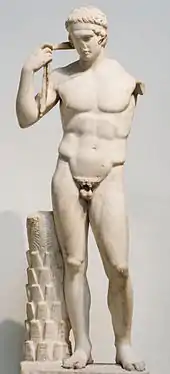 „Diadumenos Farnese“, British Museum, London.