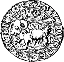 Wappen der Färöer um 1533