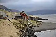 Langasandur mit seinem Strand