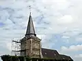 Turmrestaurierung der Kirche St. Martin in Faty 2007