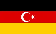 Deutsch-Türkische Flagge