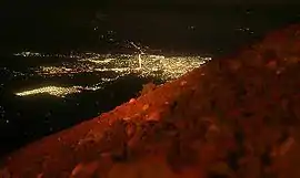 Bei Nacht vom Chaparrastique