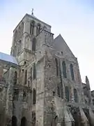 Abtei Fécamp: Vierungsturm mit Glockengeschoss über Laternengeschoss