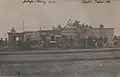 Bahnhof Treptow-See mit bayerischen Soldaten