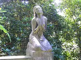 Trauernde, Grabmal Franz Wendt, Südfriedhof Leipzig